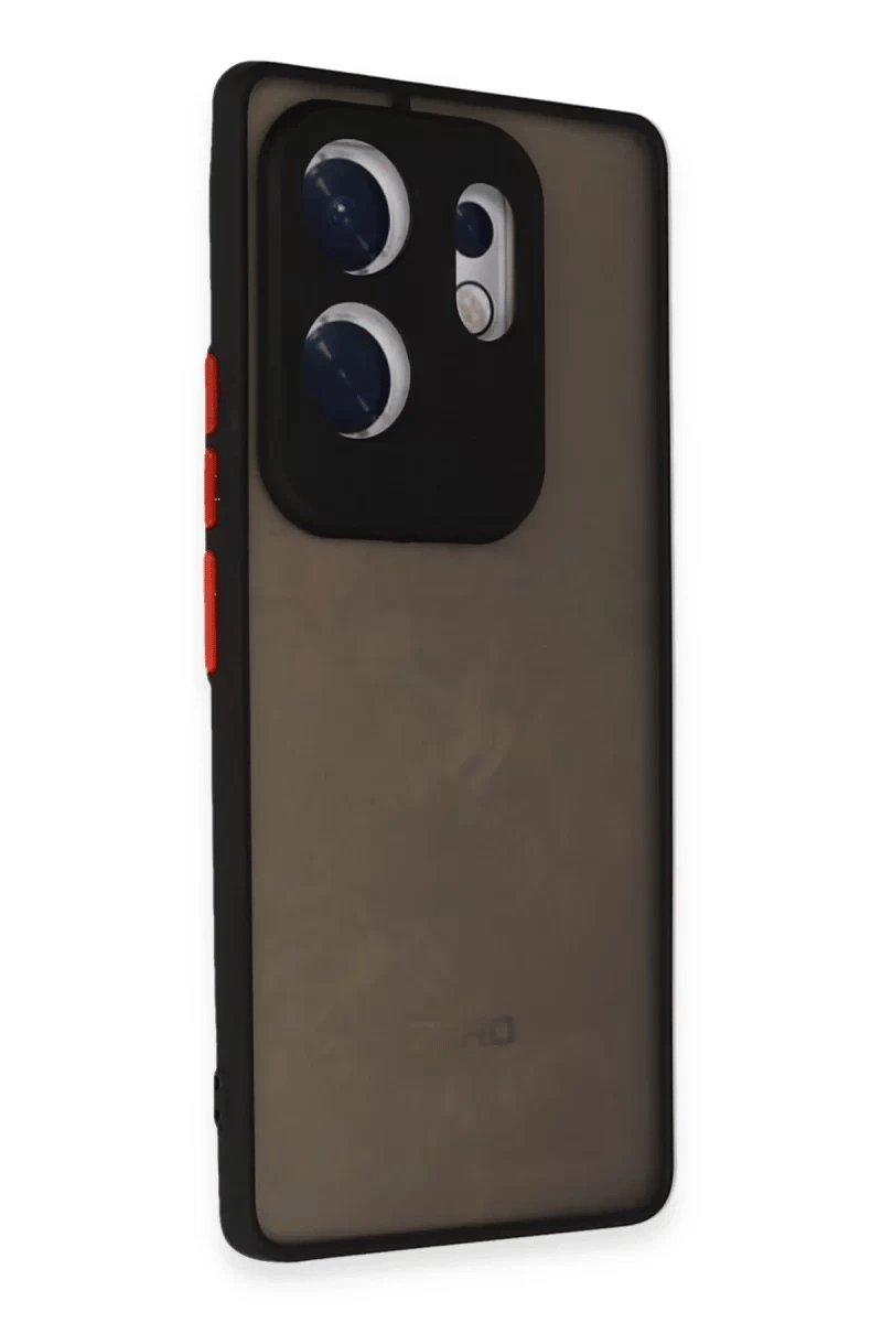 İnfinix Zero 30 4G Kılıf Montreal Silikon Kapak - Siyah
