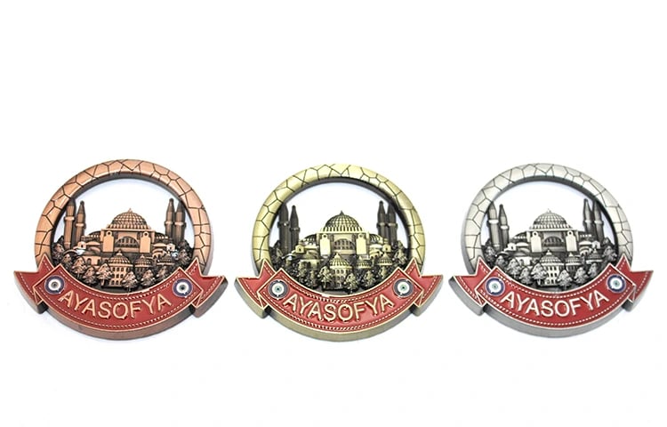 İstanbul Temalı Metal Magnet Model 4