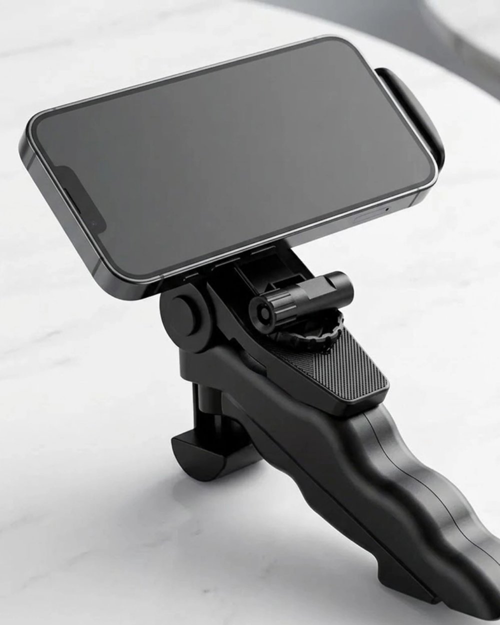 Katlanabilir Mini Telefon Tripodu Masaüstü Telefon Standı 360 Derece Ayarlanabilir