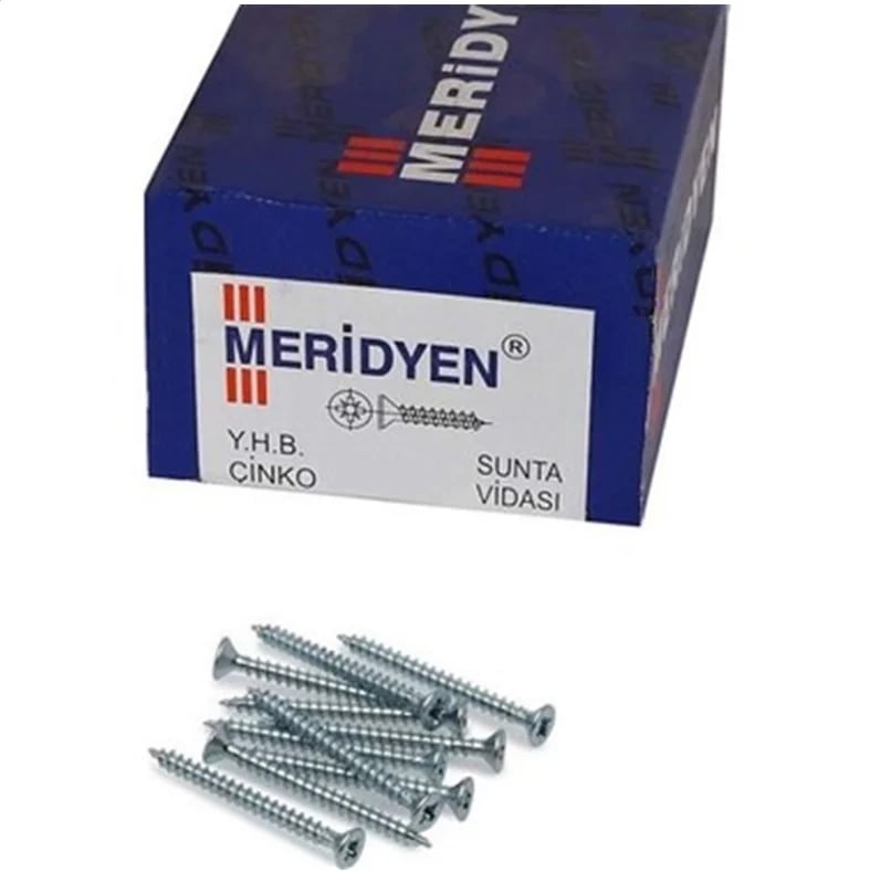 MERİDYEN SUNTA VİDASI 6.0X100 MM 15 ADET