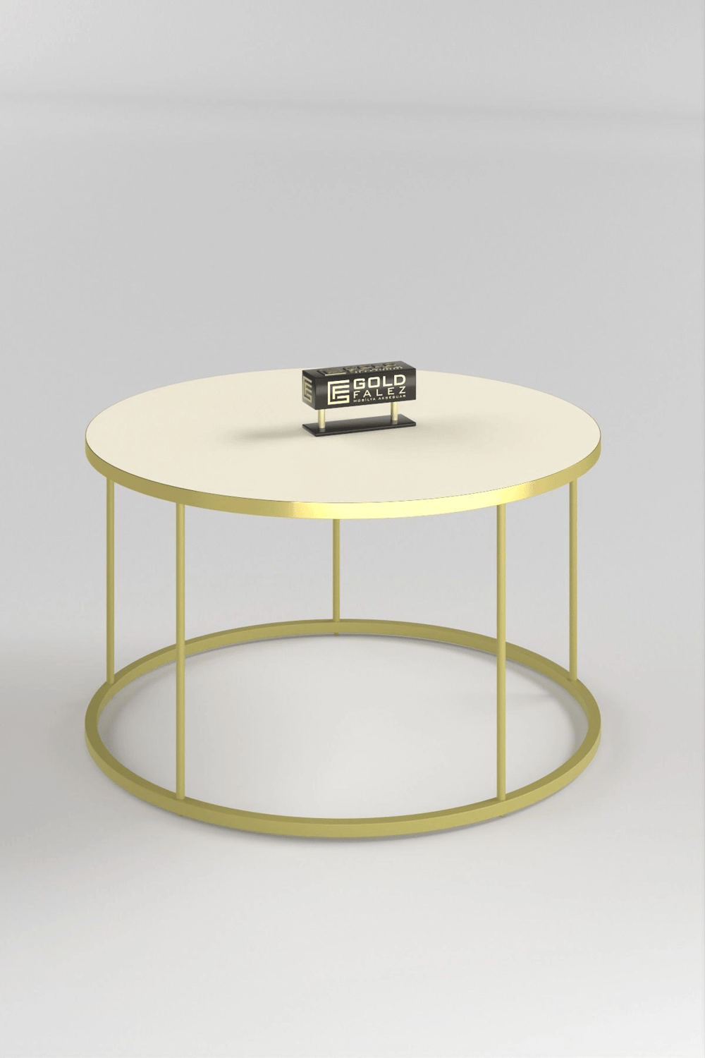 ORTA SEHPA TERRA LÜX GOLD KREM