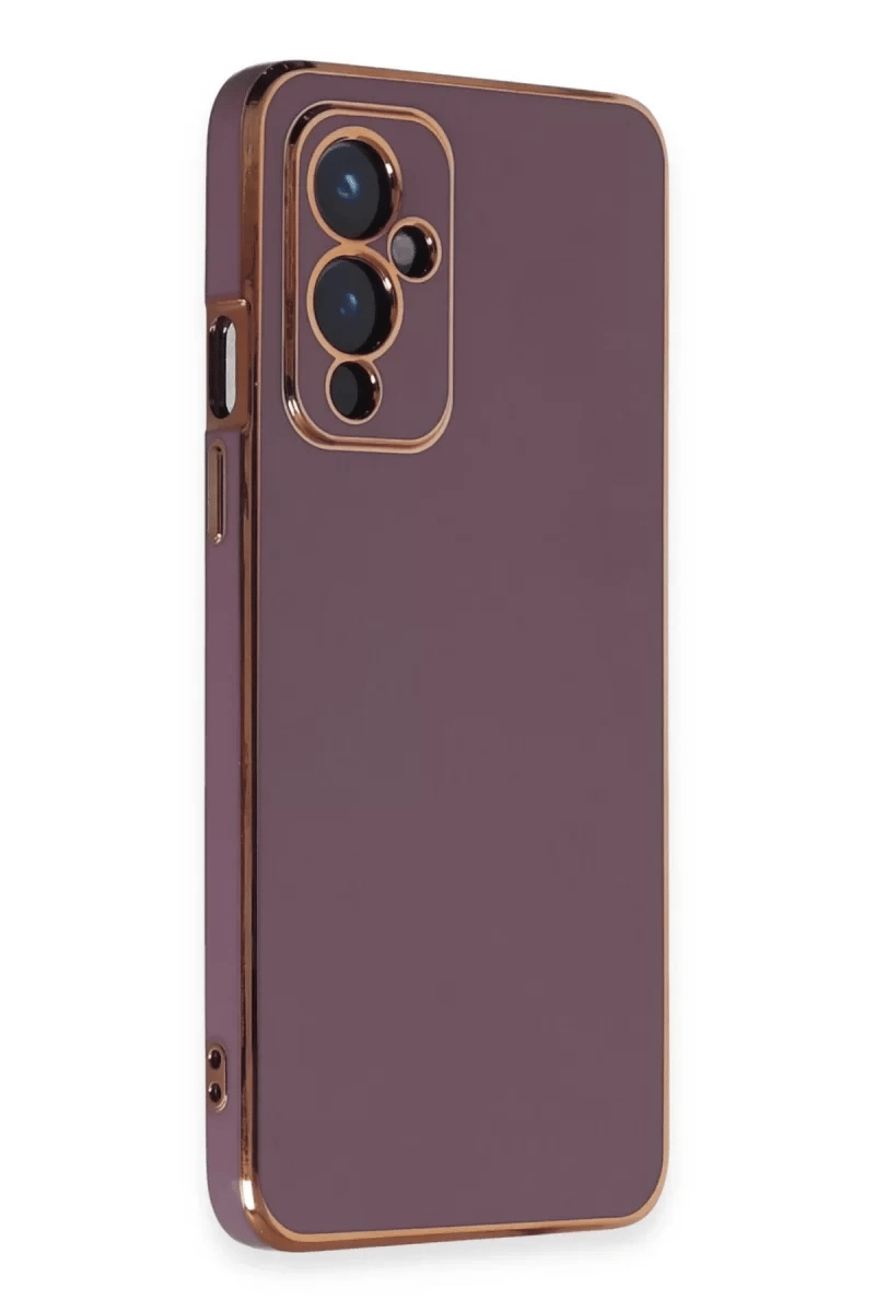 One Plus 9 Kılıf Volet Silikon - Mor