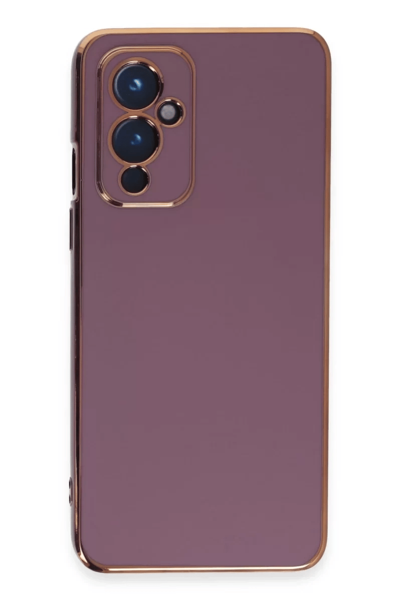 One Plus 9 Kılıf Volet Silikon - Mor