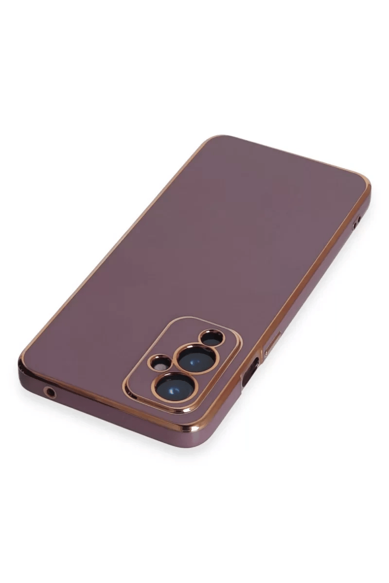 One Plus 9 Kılıf Volet Silikon - Mor