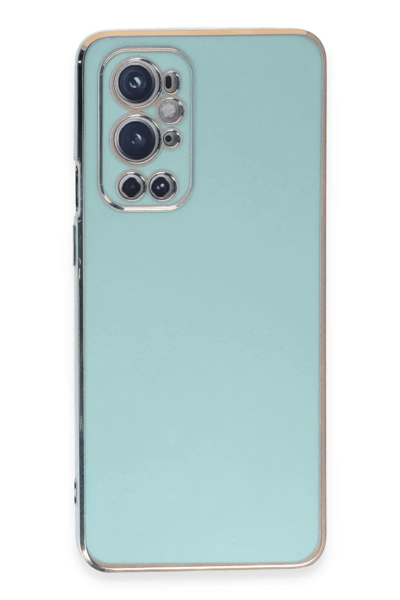 One Plus 9 Pro Kılıf Volet Silikon - Açık Yeşil