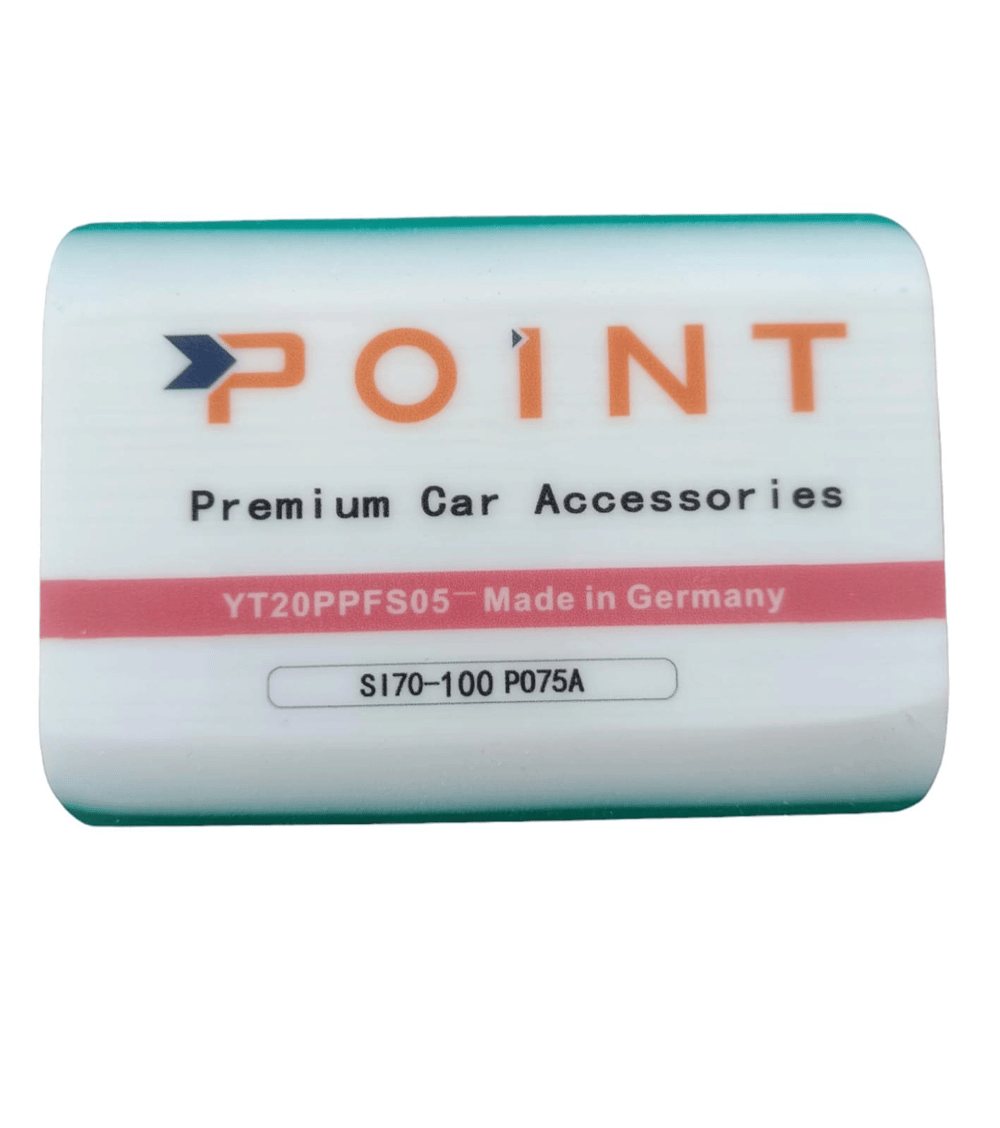 Point PPF/TPH Silikon Çekçek Ragle Cam Filmi Çekme Uygulama Aparatı Kare Yeşil 10x7cm P075A