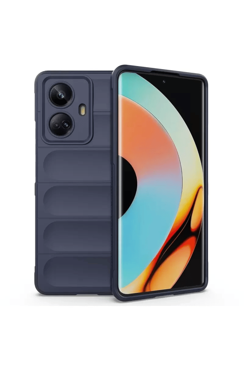Realme 10 Pro 5G Kılıf Optimum Silikon - Lacivert