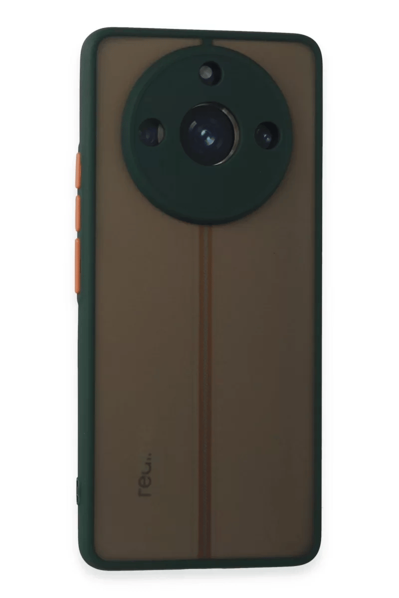 Realme 11 Pro Kılıf Montreal Silikon Kapak - Yeşil