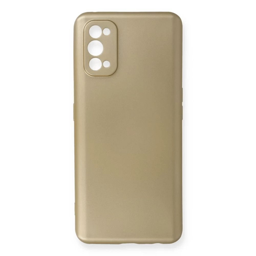 Realme 7 Pro Kılıf First Silikon - Gold