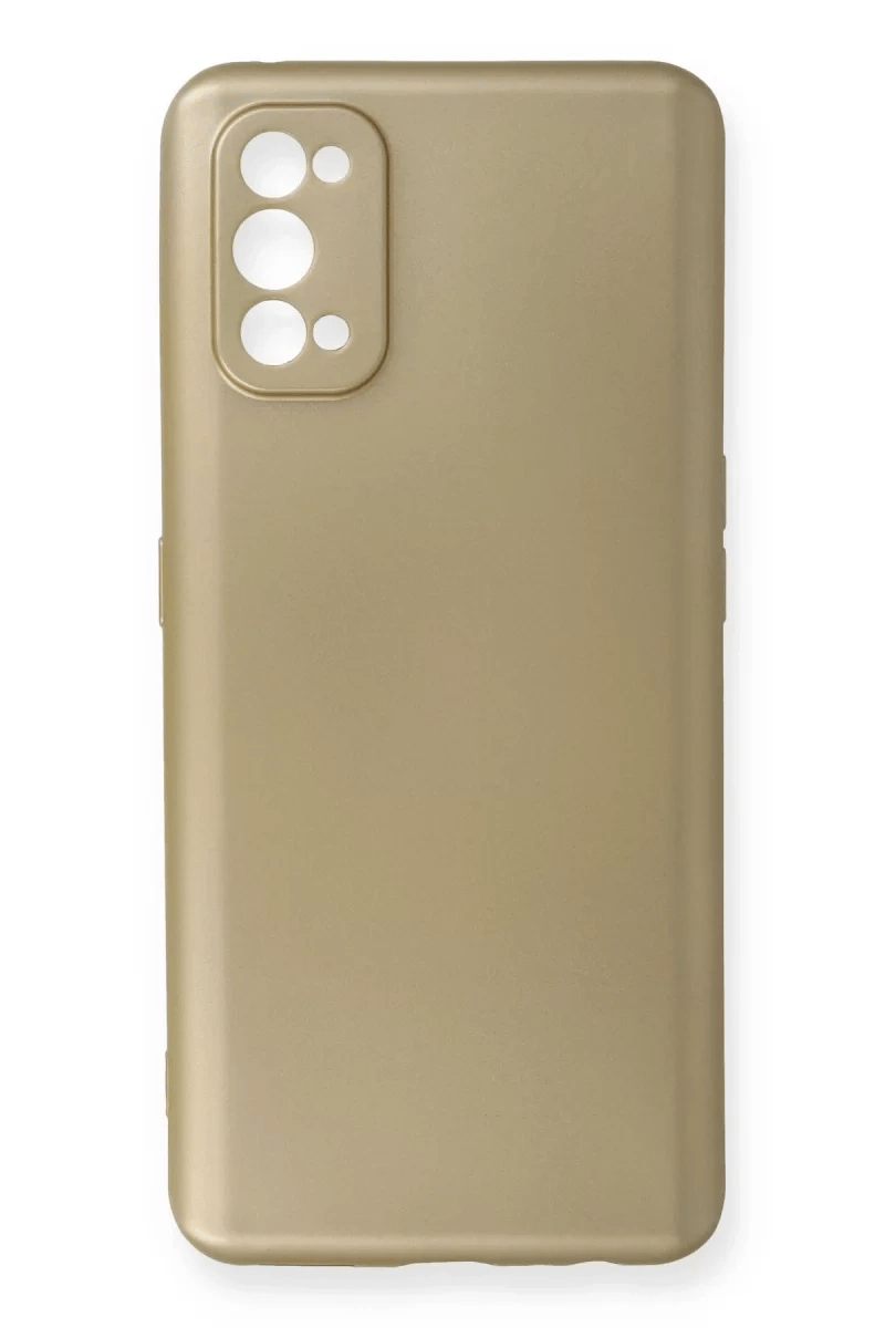 Realme 7 Pro Kılıf First Silikon - Gold