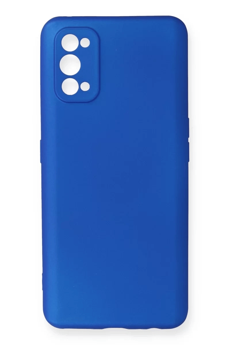 Realme 7 Pro Kılıf First Silikon - Mavi