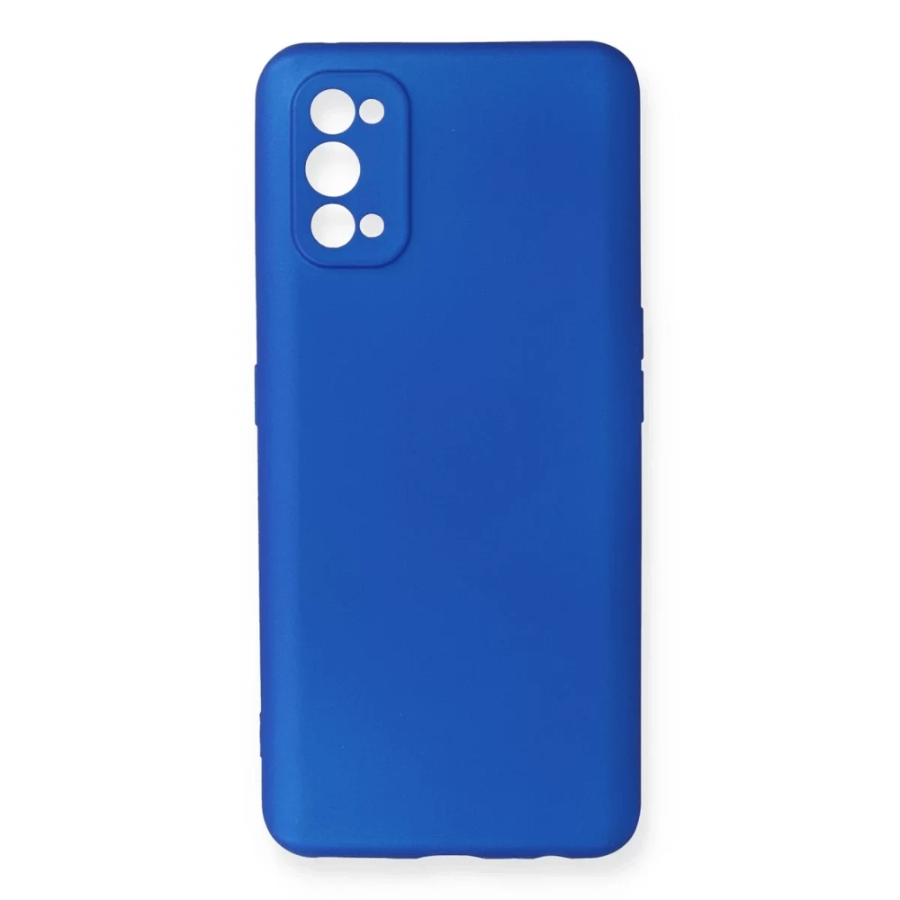 Realme 7 Pro Kılıf First Silikon - Mavi