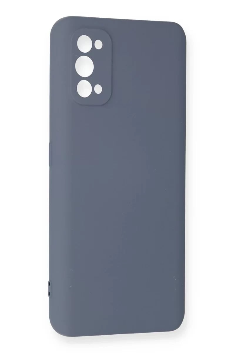 Realme 7 Pro Kılıf Nano içi Kadife Silikon - Gri