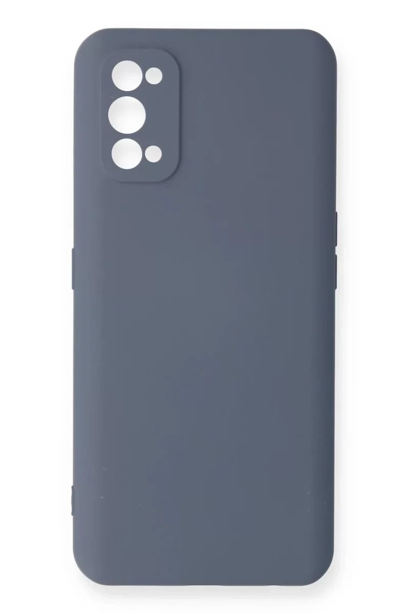Realme 7 Pro Kılıf Nano içi Kadife Silikon - Gri