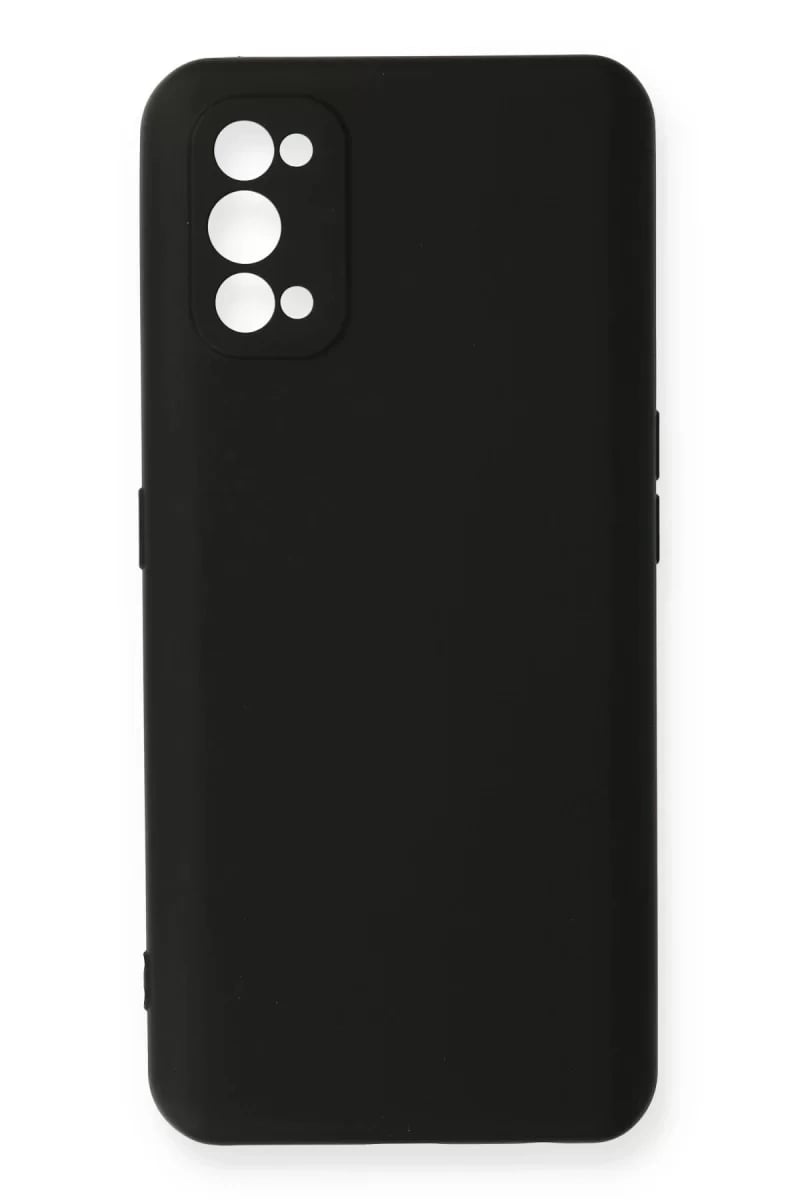 Realme 7 Pro Kılıf Nano içi Kadife Silikon - Siyah