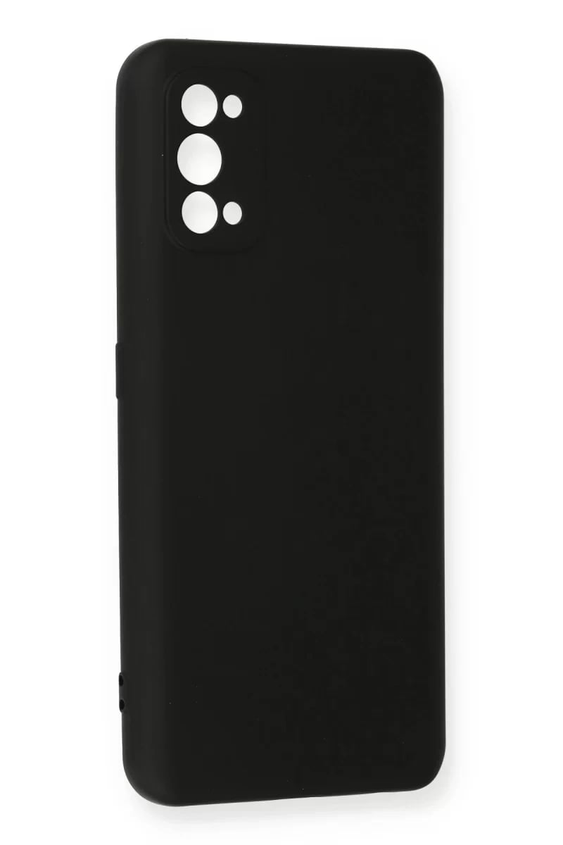 Realme 7 Pro Kılıf Nano içi Kadife Silikon - Siyah