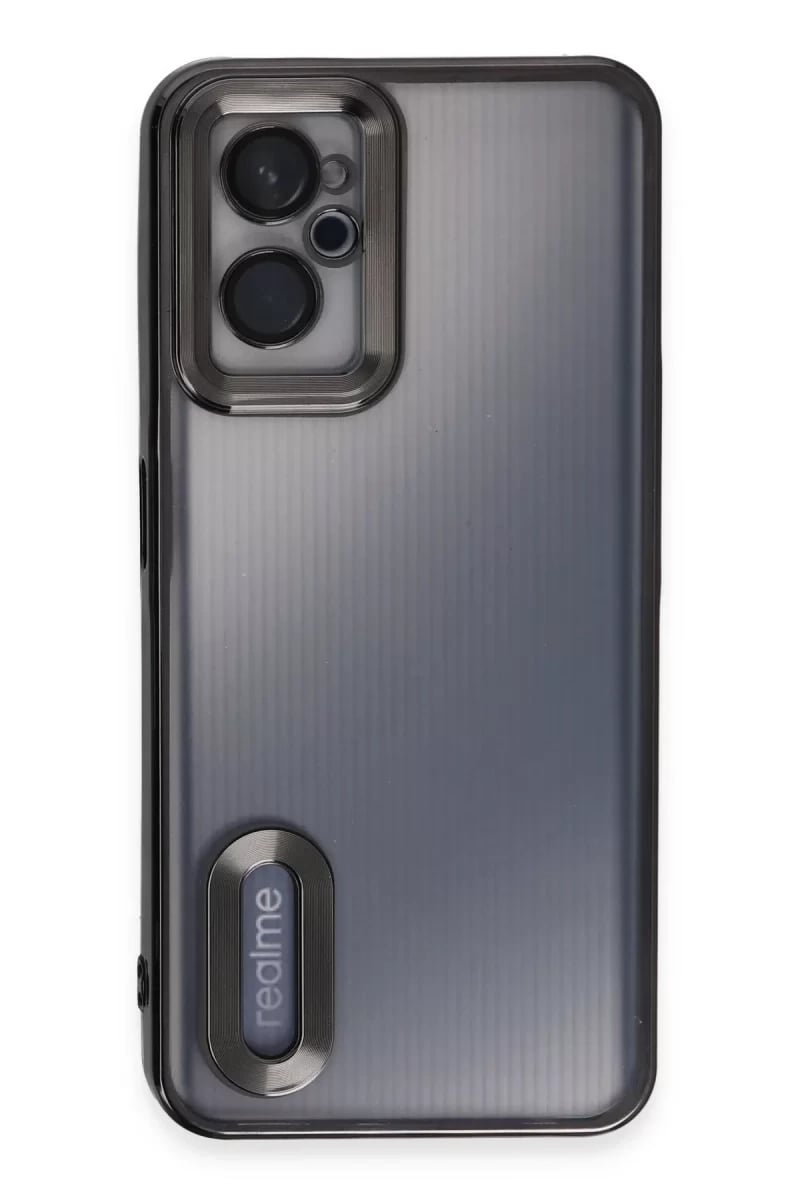 Realme 9i 4G Kılıf Slot Silikon - Siyah