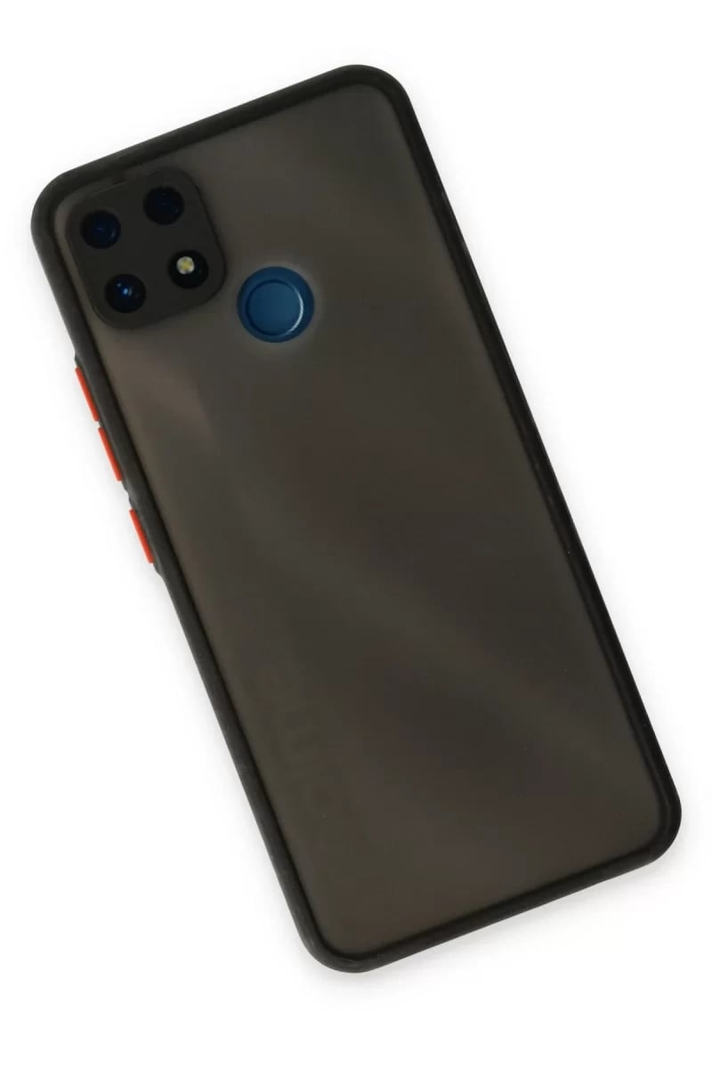 Realme C25 Kılıf Montreal Silikon Kapak - Siyah