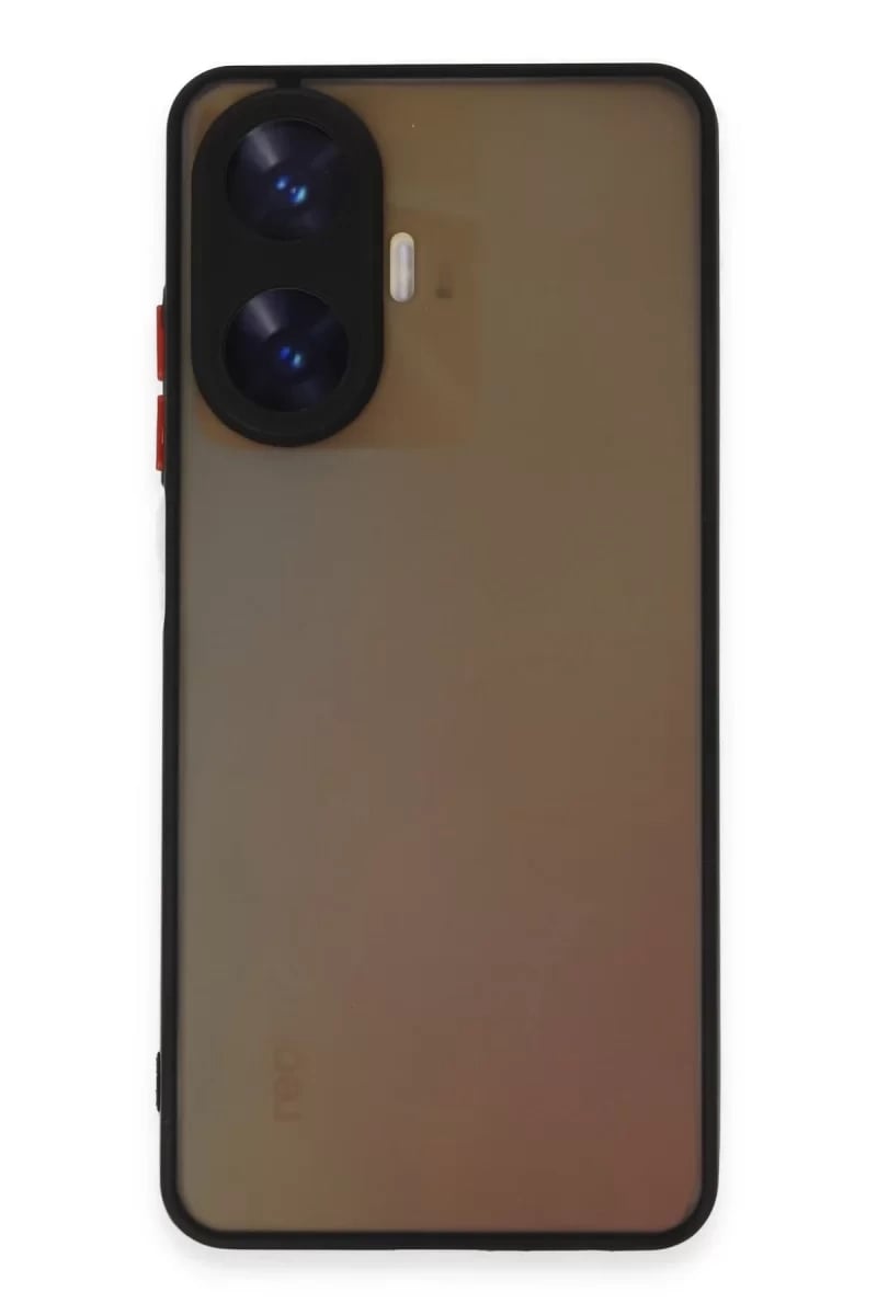 Realme C55 Kılıf Montreal Silikon Kapak - Siyah