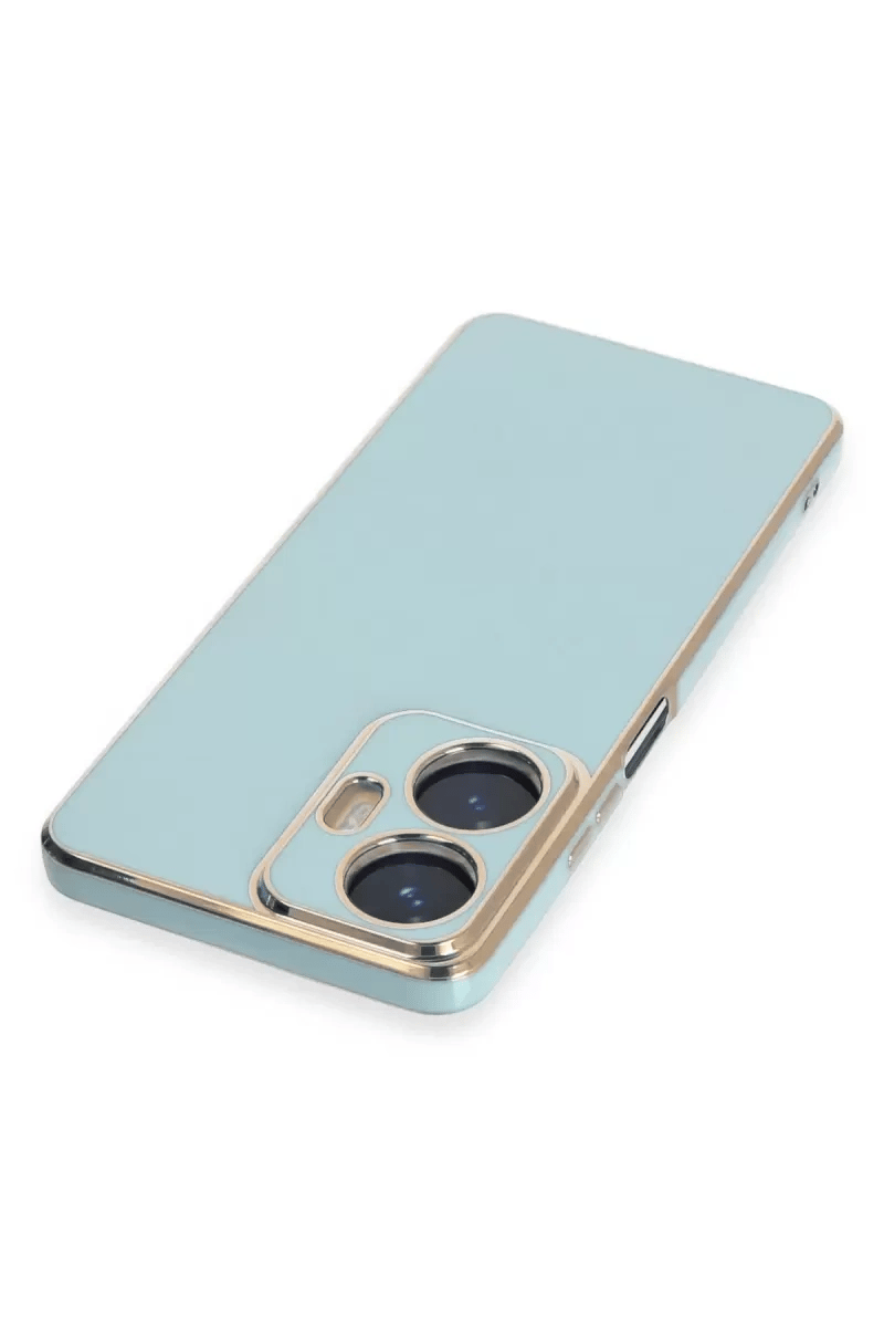Realme C55 Kılıf Volet Silikon - Açık Yeşil