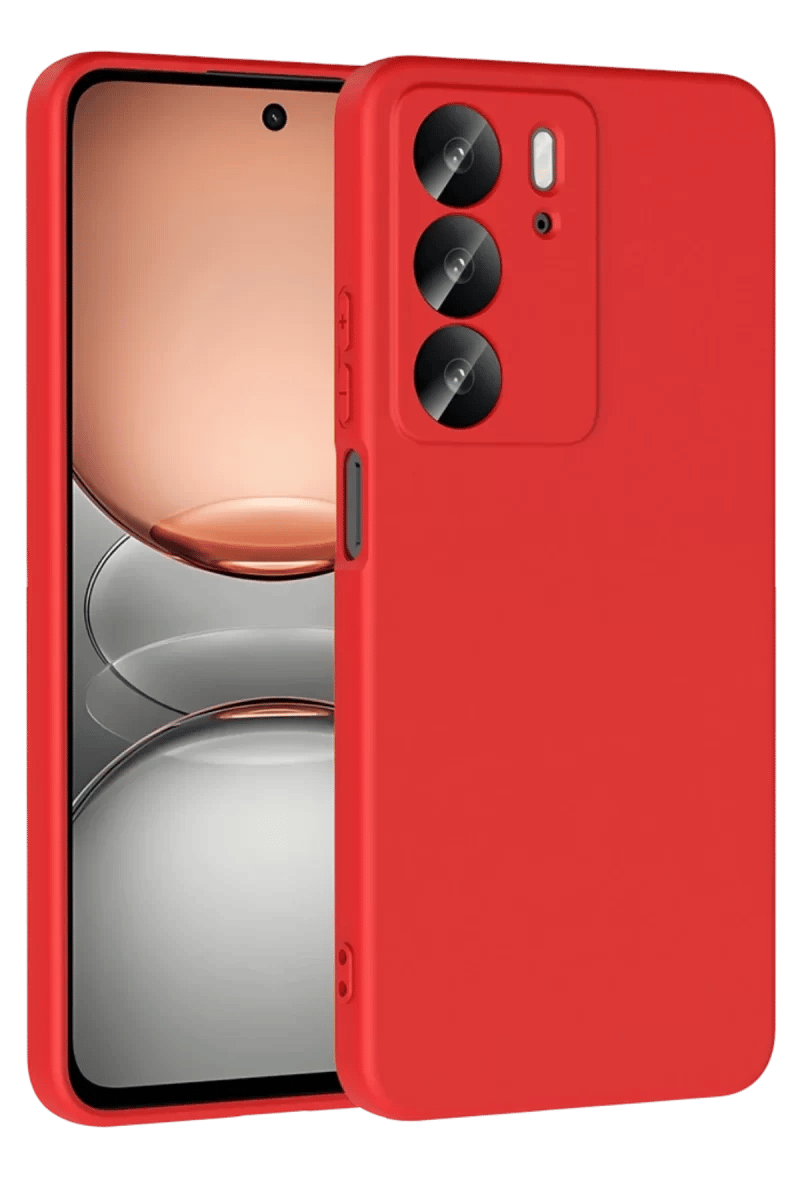 Realme C75 4G First Silikon - Kırmızı