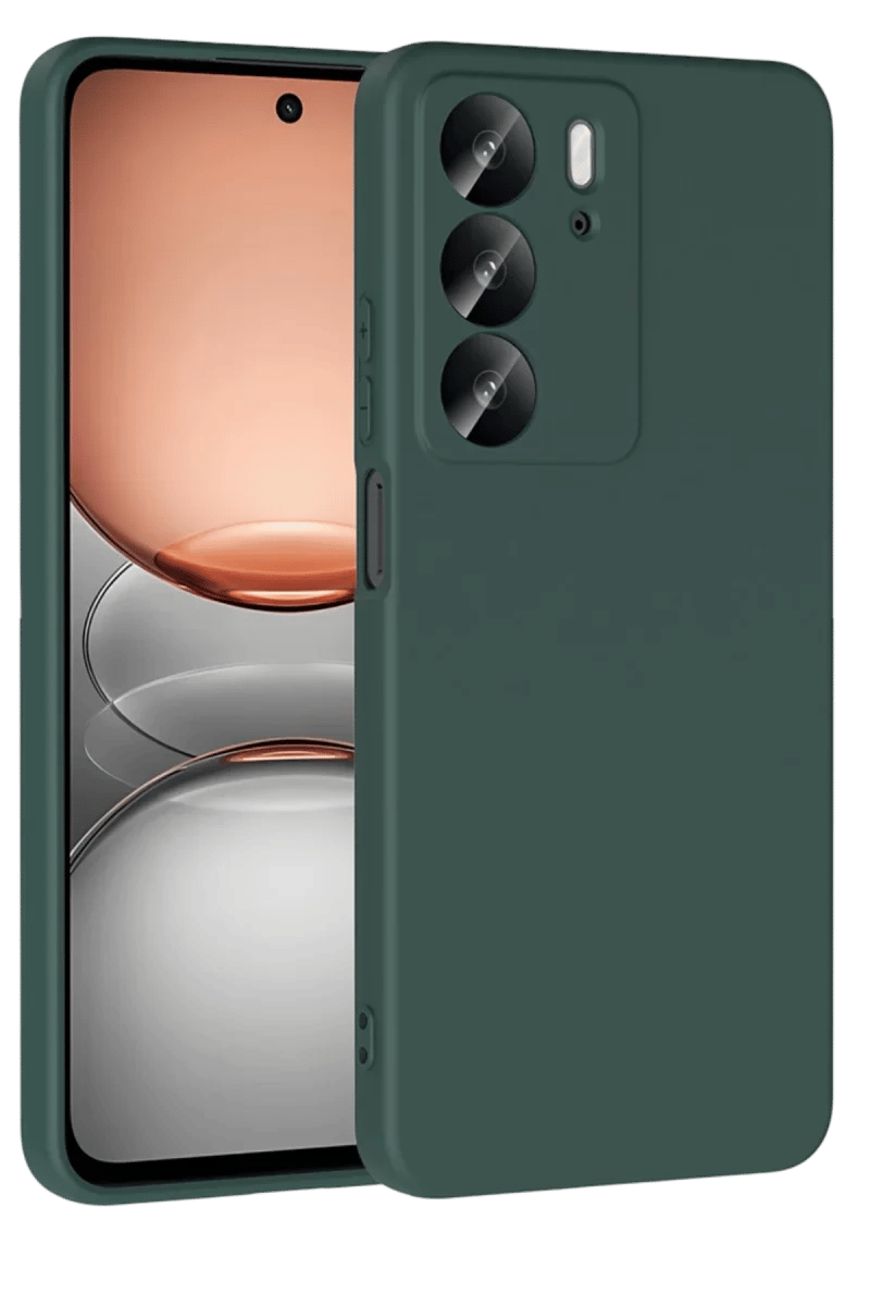 Realme C75 4G First Silikon - Koyu Yeşil