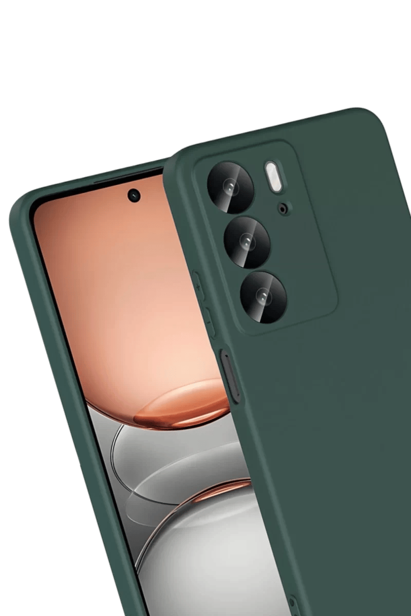 Realme C75 4G First Silikon - Koyu Yeşil