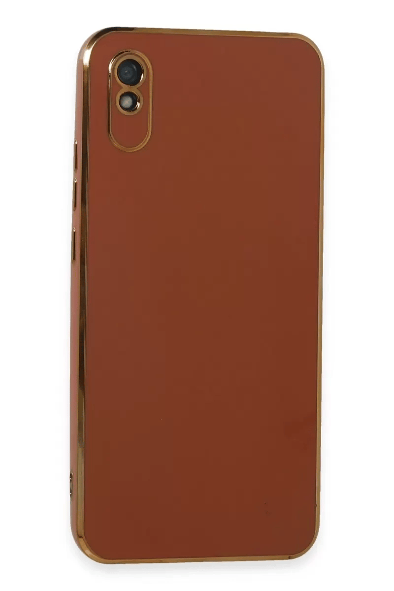 Redmi 9A Kılıf Volet Silikon - Kırmızı