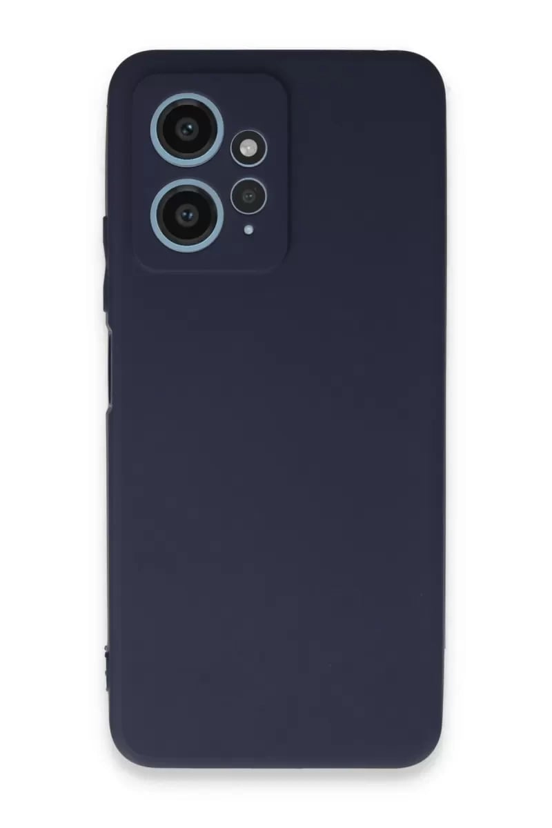 Redmi Note 12 4G Kılıf First Silikon - Lacivert