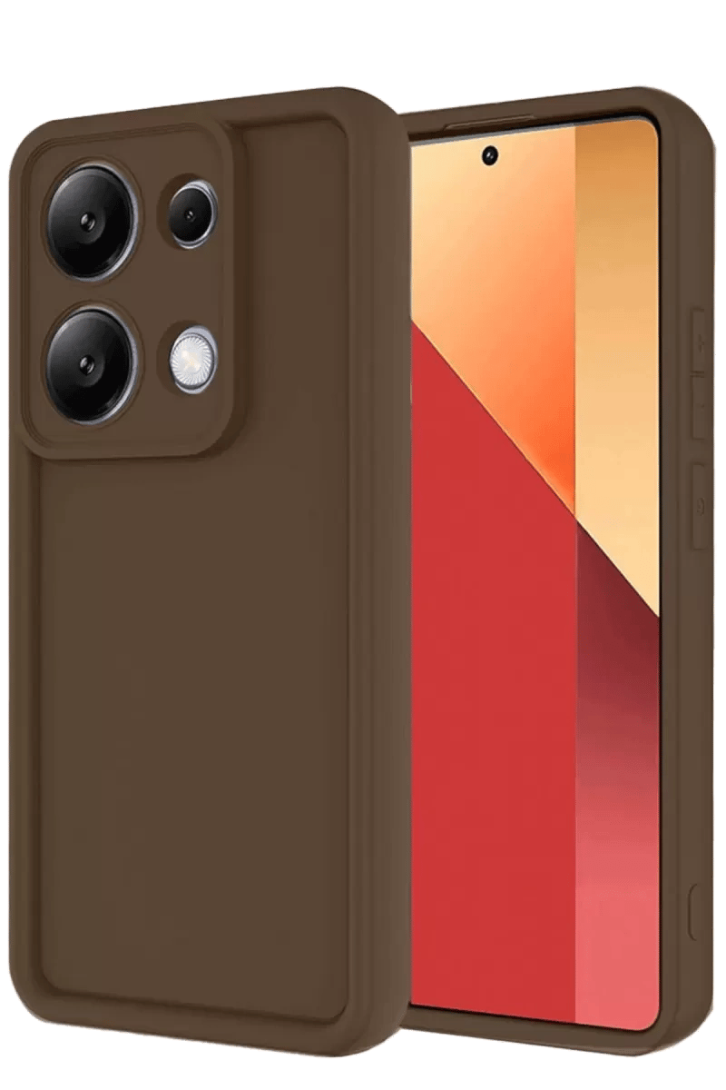 Redmi Note 13 Pro 4G Kılıf Viera Silikon - Kahverengi