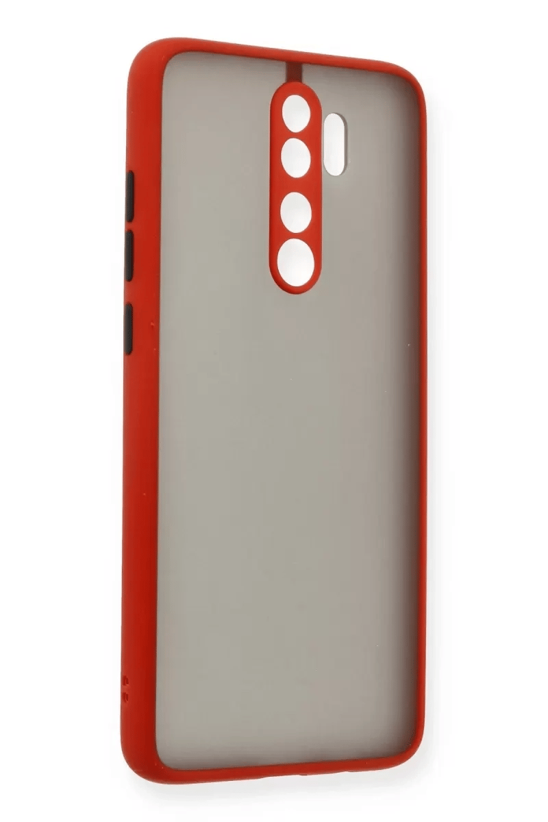 Redmi Note 8 Pro Kılıf Montreal Silikon Kapak - Kırmızı
