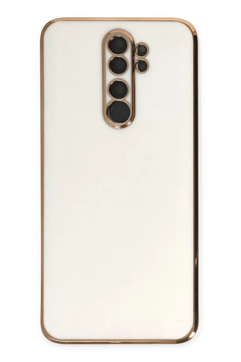 Redmi Note 8 Pro Kılıf Volet Silikon - Beyaz