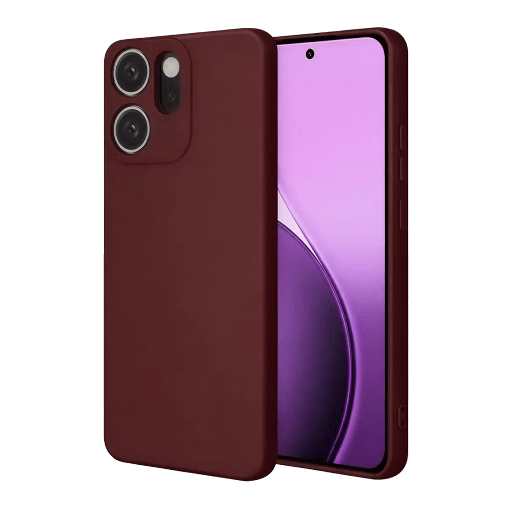 Reno 14F First Silikon - Bordo