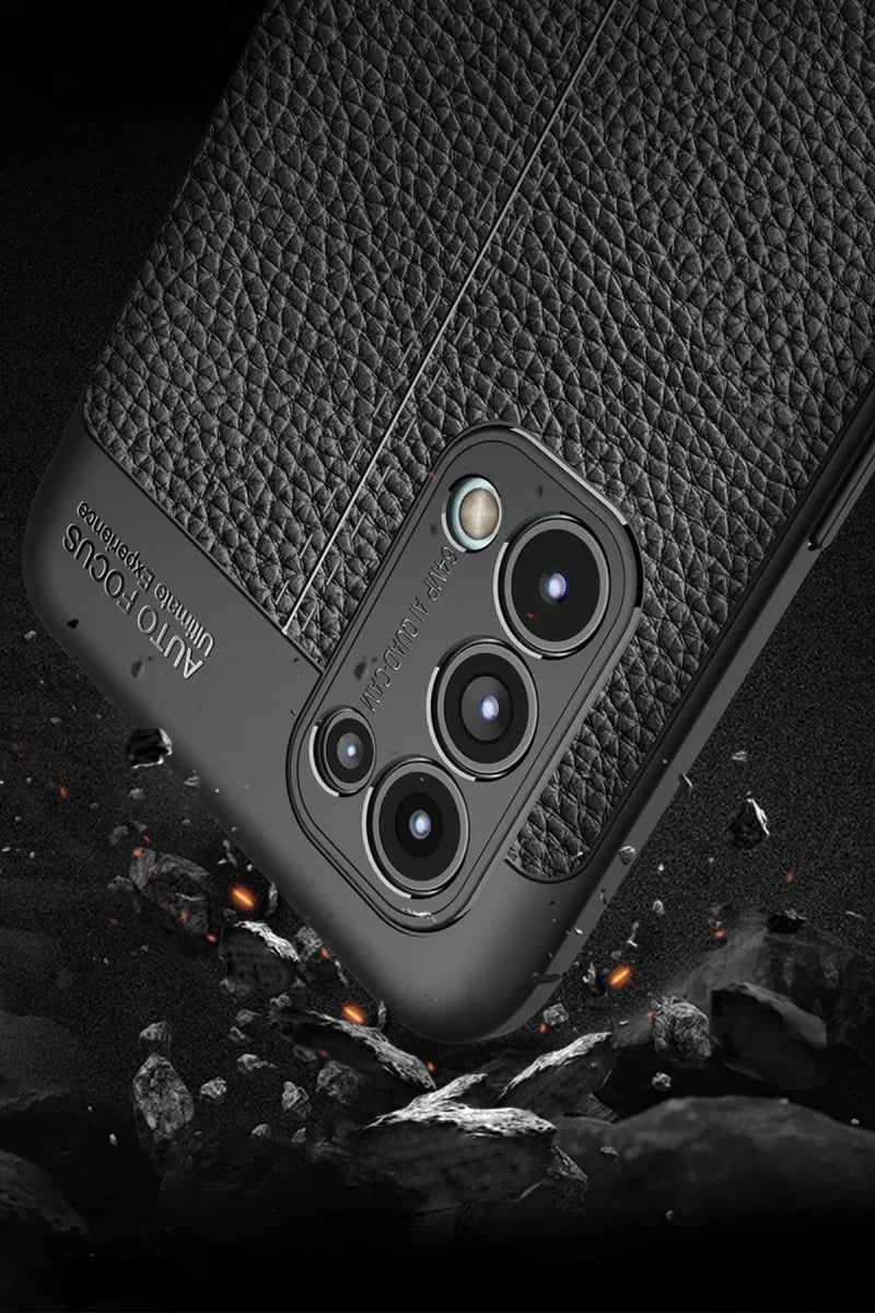Reno 5 Kılıf Auto Focus Kapak - Kırmızı