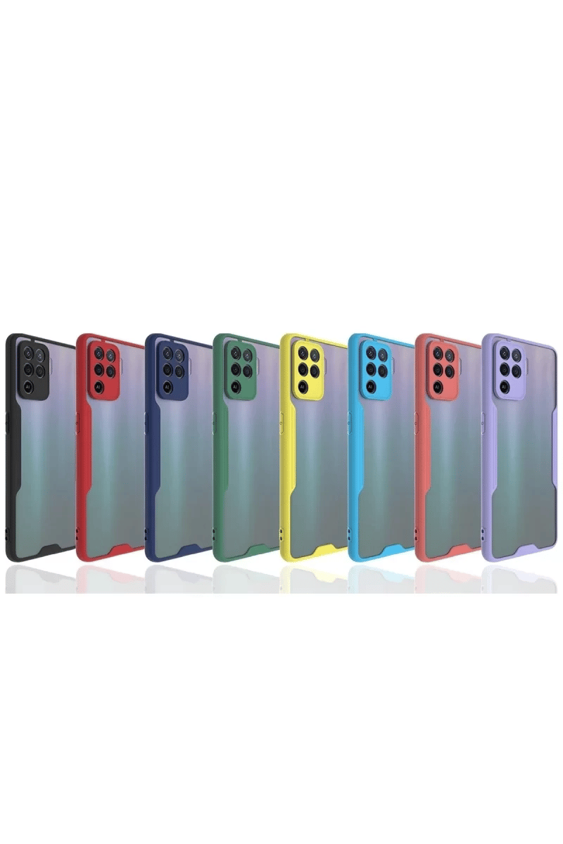Reno 5 Lite Kılıf Platin Silikon - Sarı