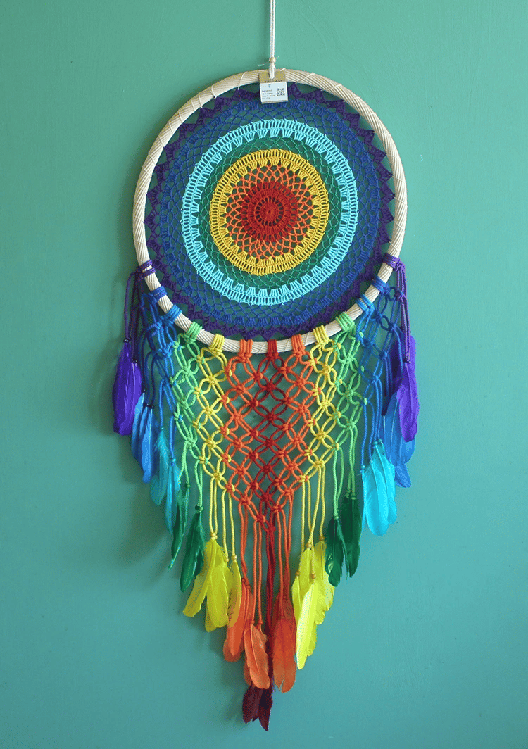 Rüya Kapanı Dream Catcher Model 17