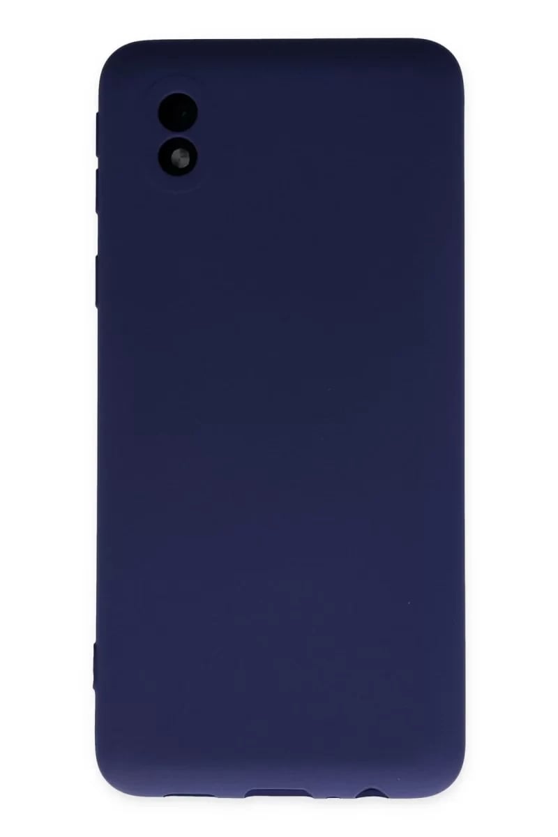Samsung Galaxy A01 Core Kılıf Nano içi Kadife Silikon - Lacivert