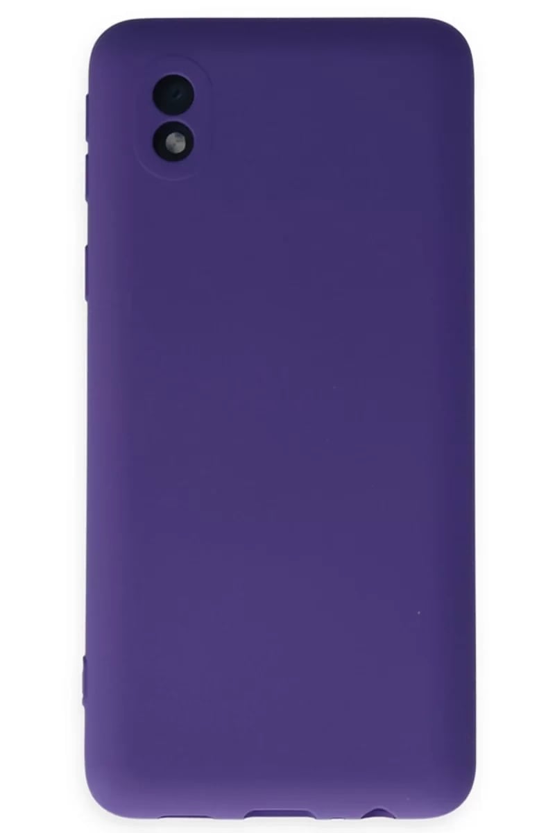 Samsung Galaxy A01 Core Kılıf Nano içi Kadife Silikon - Mor
