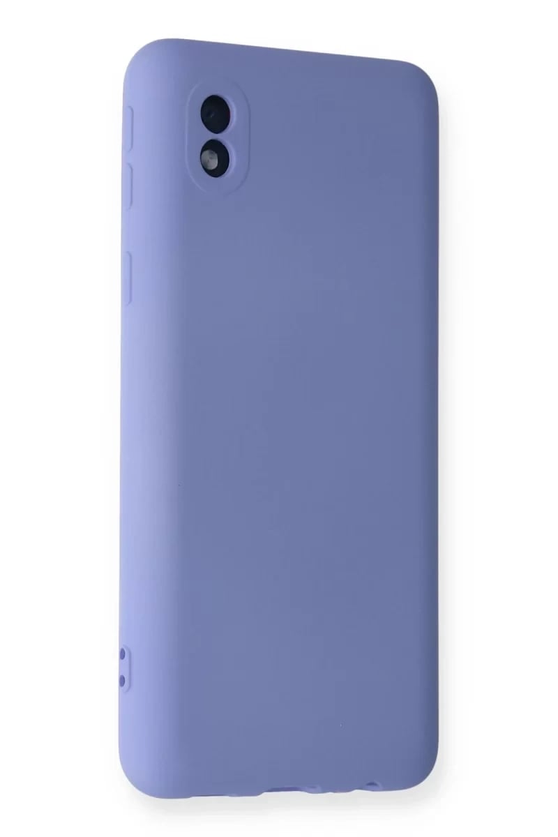Samsung Galaxy A01 Core Kılıf Nano içi Kadife Silikon - Lila