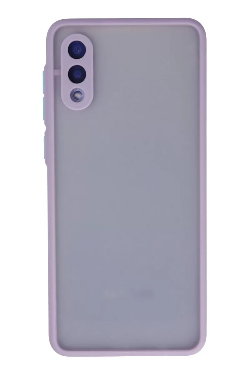 Samsung Galaxy A02 Kılıf Montreal Silikon Kapak - Mor