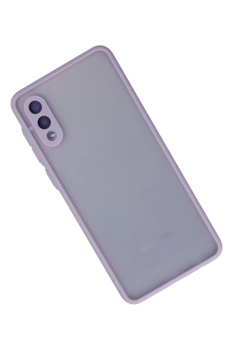 Samsung Galaxy A02 Kılıf Montreal Silikon Kapak - Mor