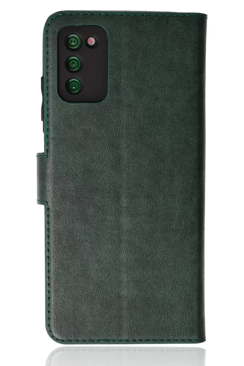 Samsung Galaxy A03S Kılıf Trend S Plus Kapaklı Kılıf - Yeşil