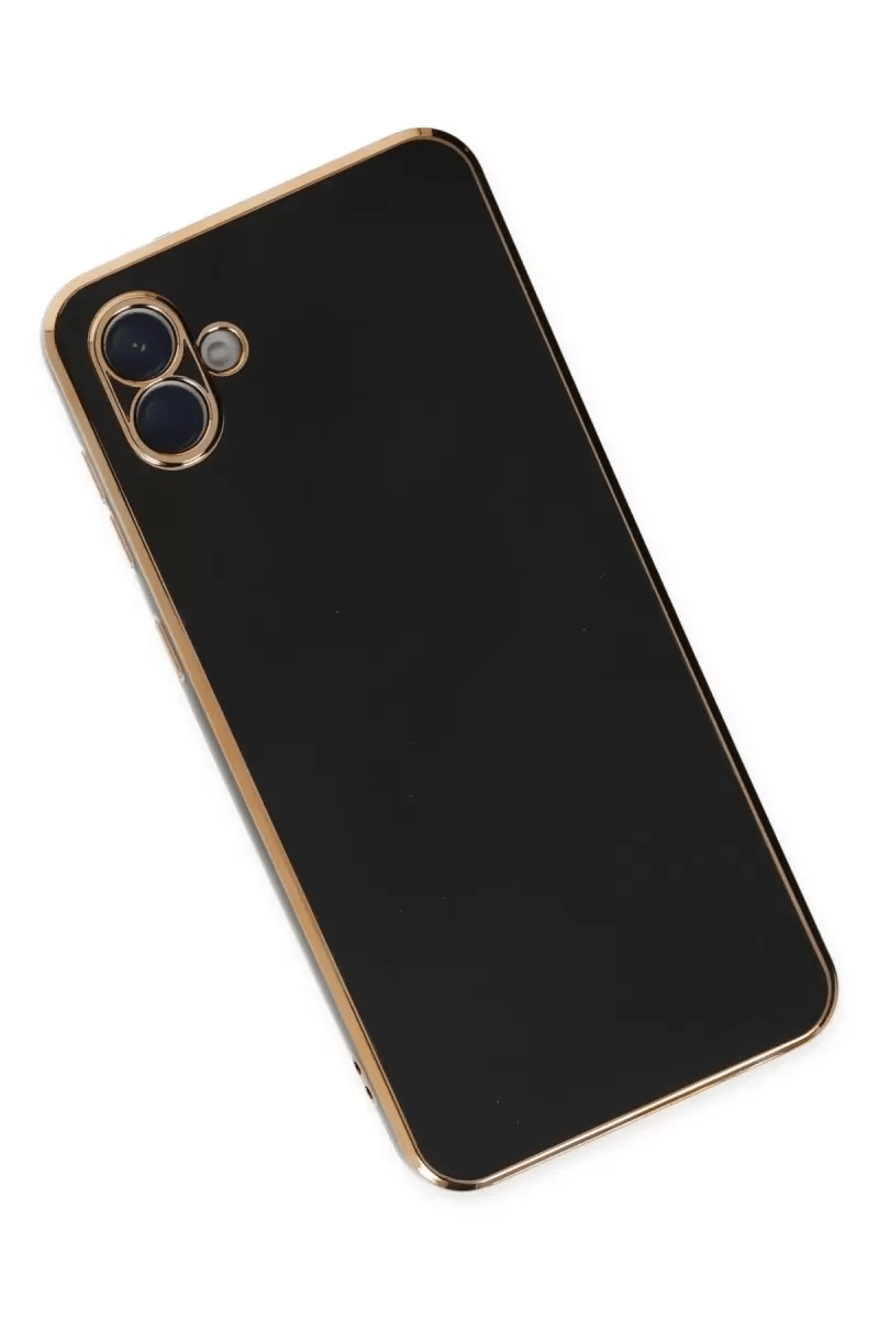 Samsung Galaxy A04 Kılıf Volet Silikon - Siyah