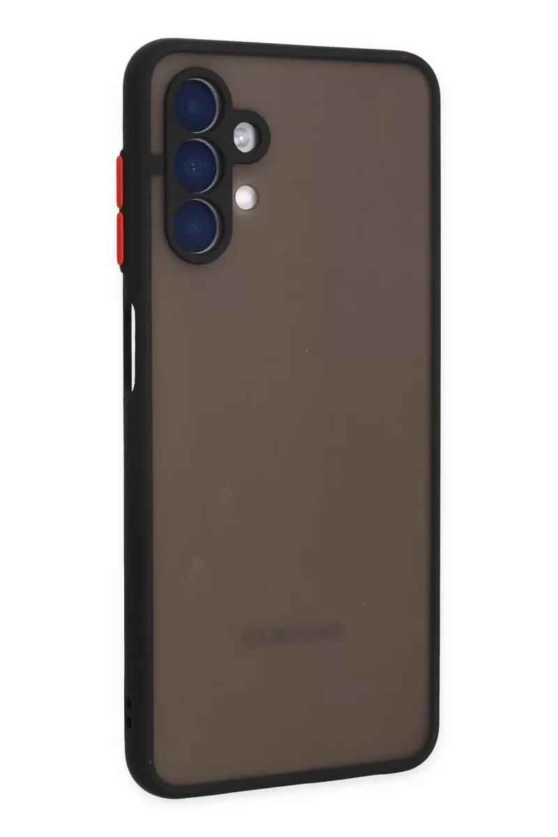 Samsung Galaxy A04S Kılıf Montreal Silikon Kapak - Siyah