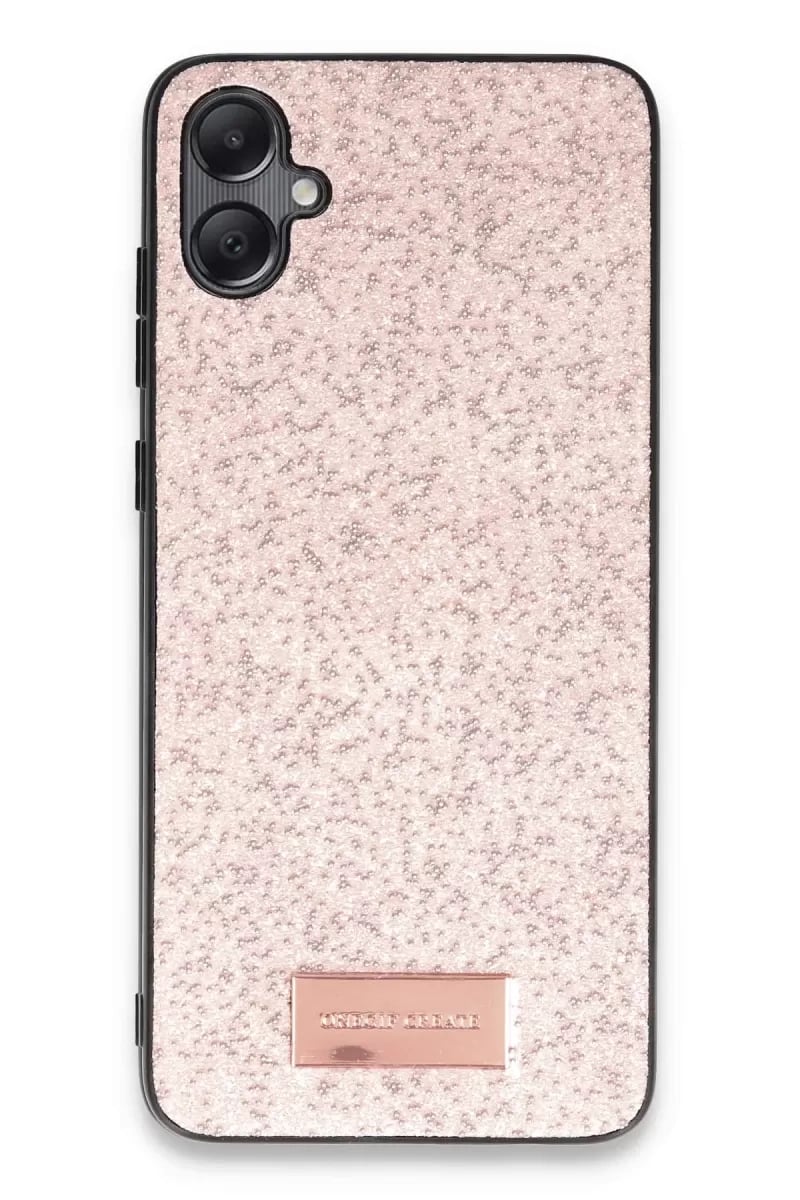 Samsung Galaxy A05 Bright Simli Kapak - Pembe