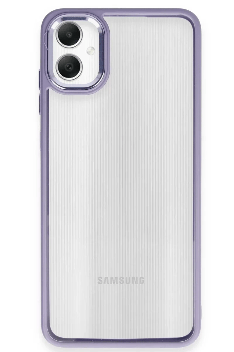 Samsung Galaxy A05 Kılıf Power Silikon - Lila