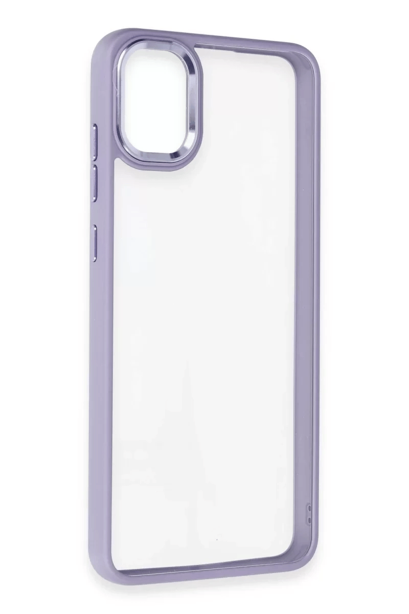 Samsung Galaxy A05 Kılıf Power Silikon - Lila