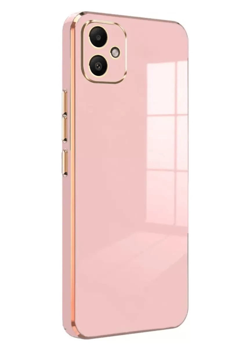 Samsung Galaxy A05 Kılıf Volet Silikon - Pembe