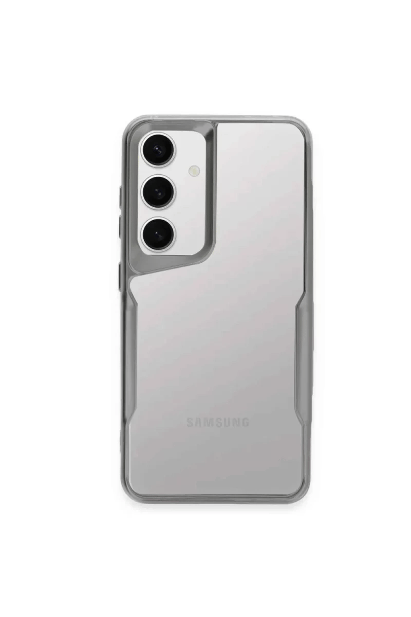 Samsung Galaxy A05S Kılıf Boyi Silikon Kapak - Gümüş