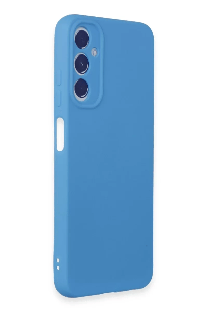 Samsung Galaxy A05S Kılıf First Silikon - Mavi